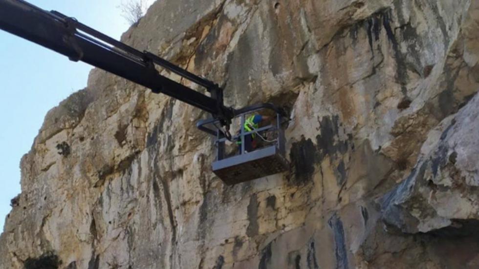 Προχωρούν οι εργασίες στη σήραγγα «Λουμπάρδα» 