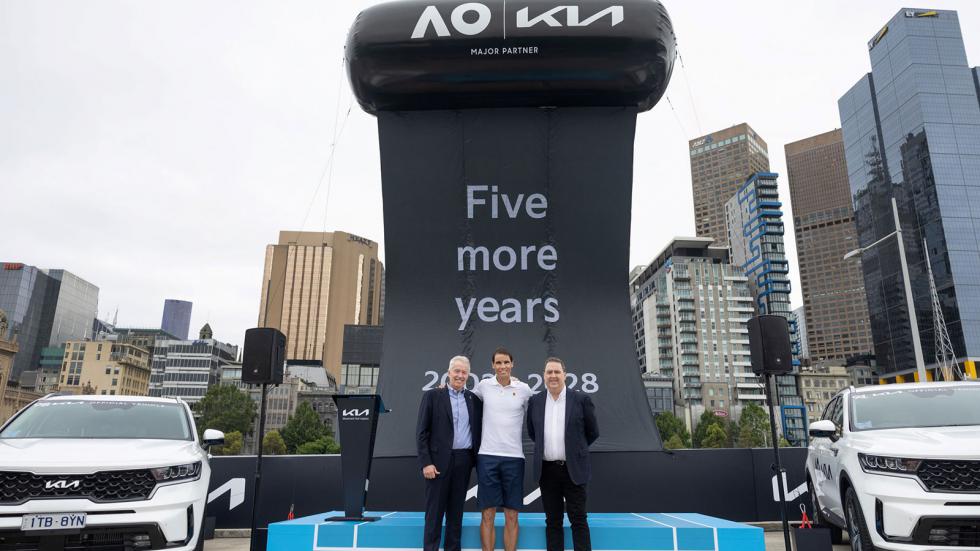 Australian Open: Επέκταση συνεργασίας με την Kia έως το 2028