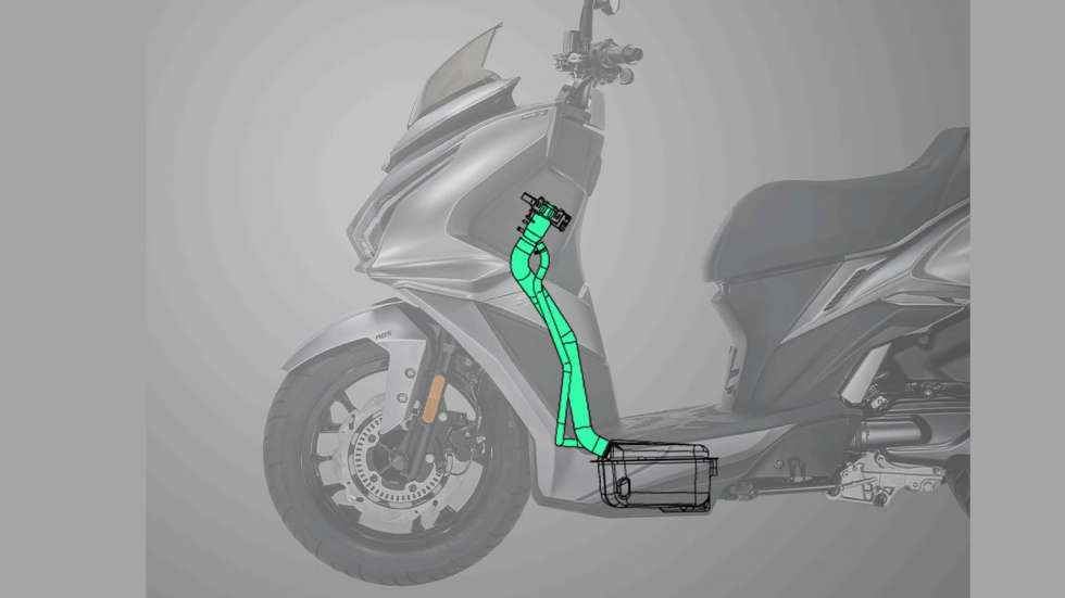 Jet 14 Evo ABS από την Sym, Euro5+ προδιαγραφών