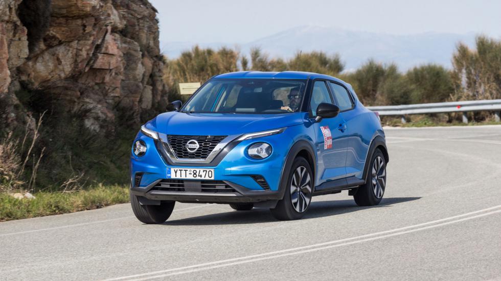  Το Nissan Juke στην τελευταία του γενιά συνεχίζει να αποτελεί ένα eye catching αυτοκίνητο.