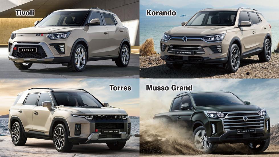 Τα μοντέλα της KGM στην Ελλάδα - Tivoli, Korando, Torres, Torres EVX, Musso Grand