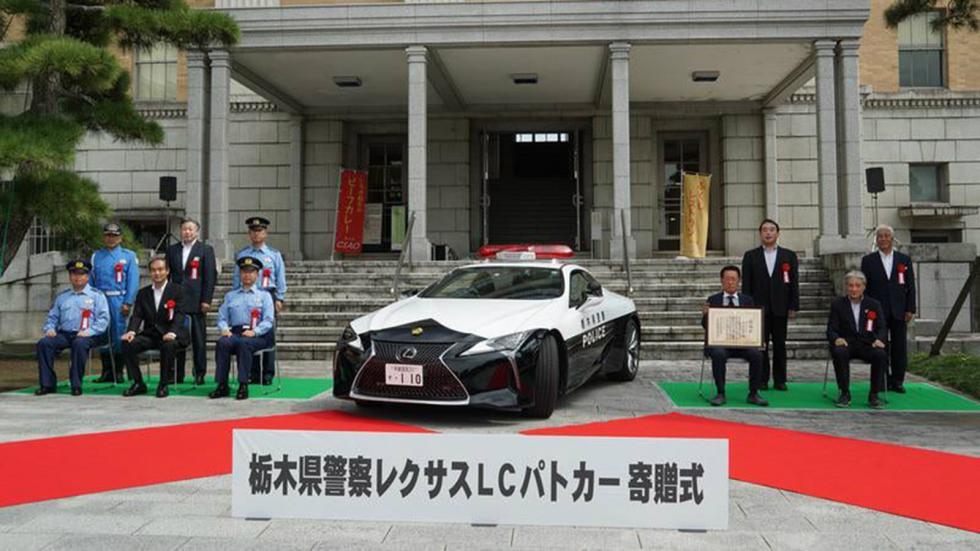 Μια Lexus LC 500 για την Αστυνομία στην Ιαπωνία