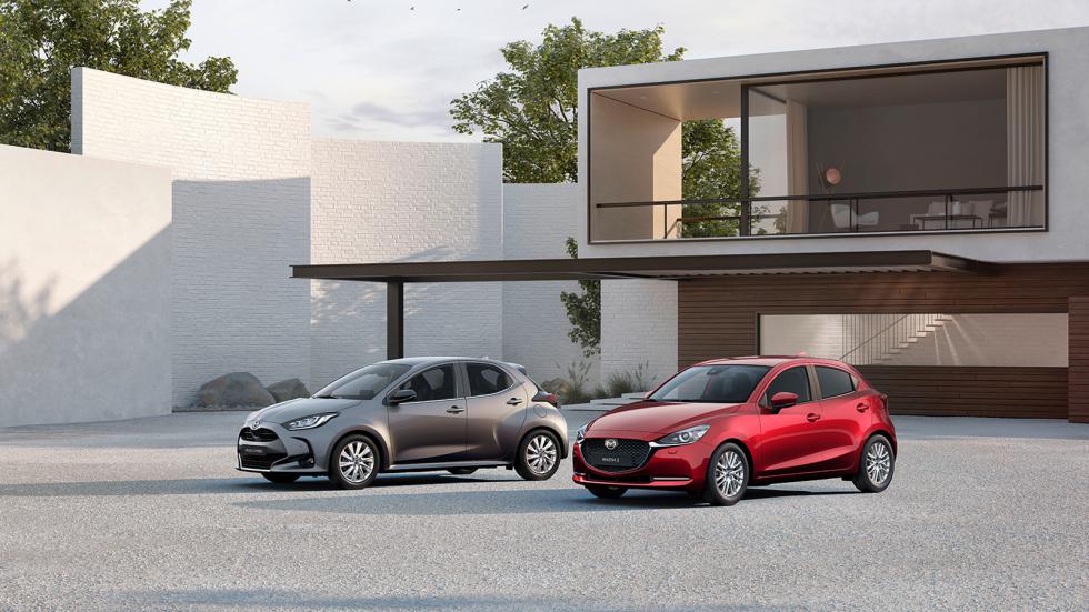 Παράλληλα με το Mazda2 Hybrid θα συνεχίσει να διατίθεται κανονικά και το Mazda2.