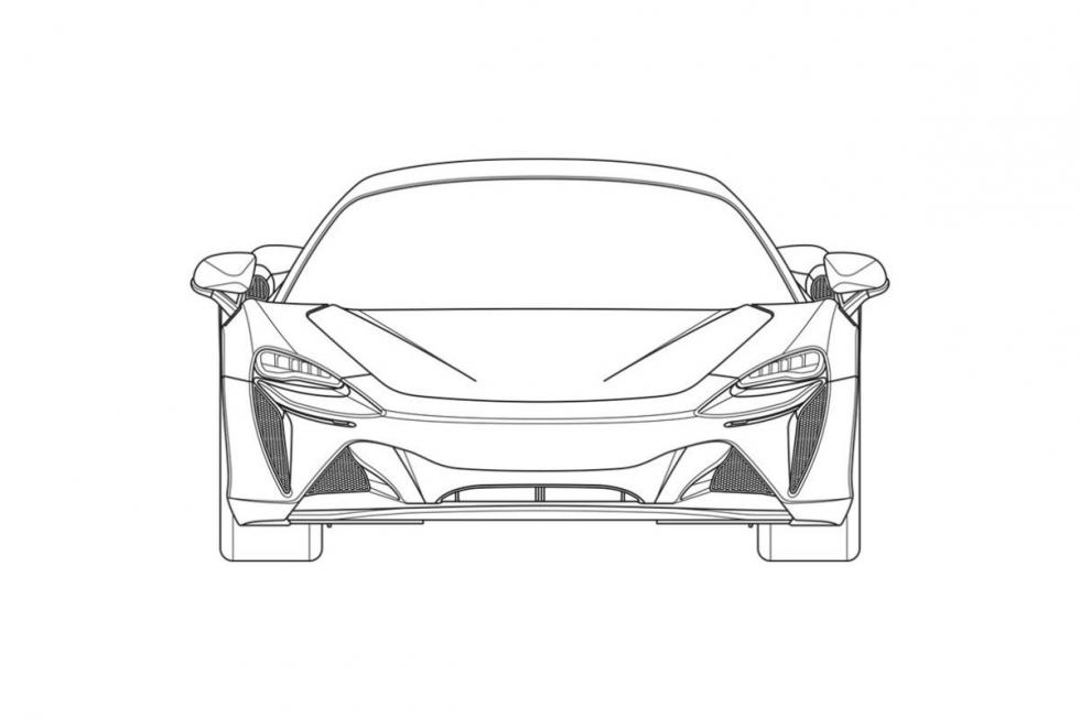 Διέρρευσαν τα σκίτσα της νέας υβριδικής McLaren