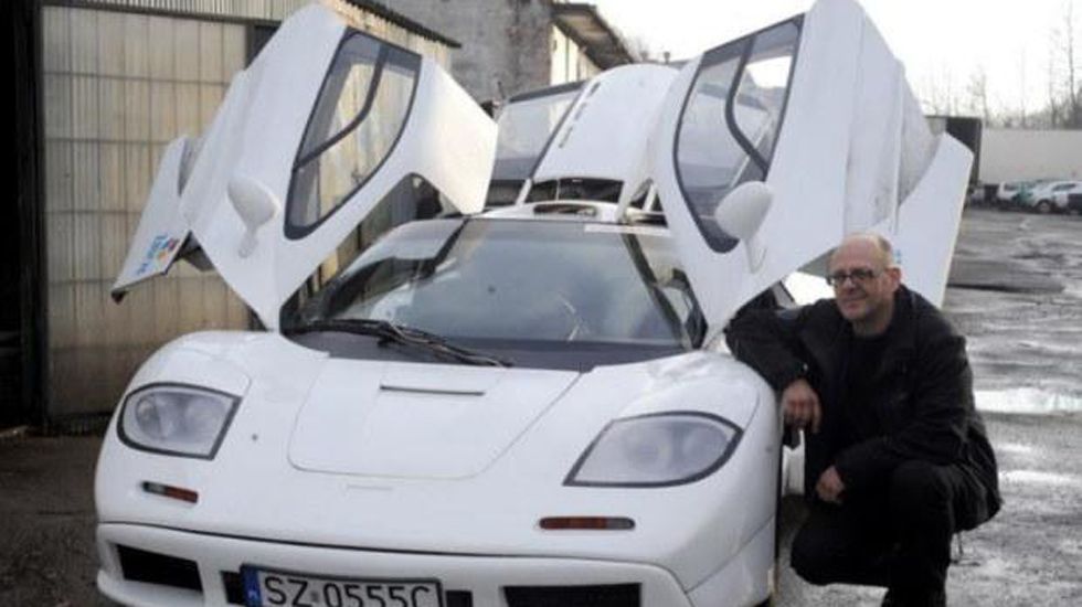 Ο Πολωνός fan της McLaren σχεδίασε και μετά κατασκεύασε ένα πανομοιότυπο αυτοκίνητο, ακόμα και στις διαστάσεις, με μια McLaren F1.