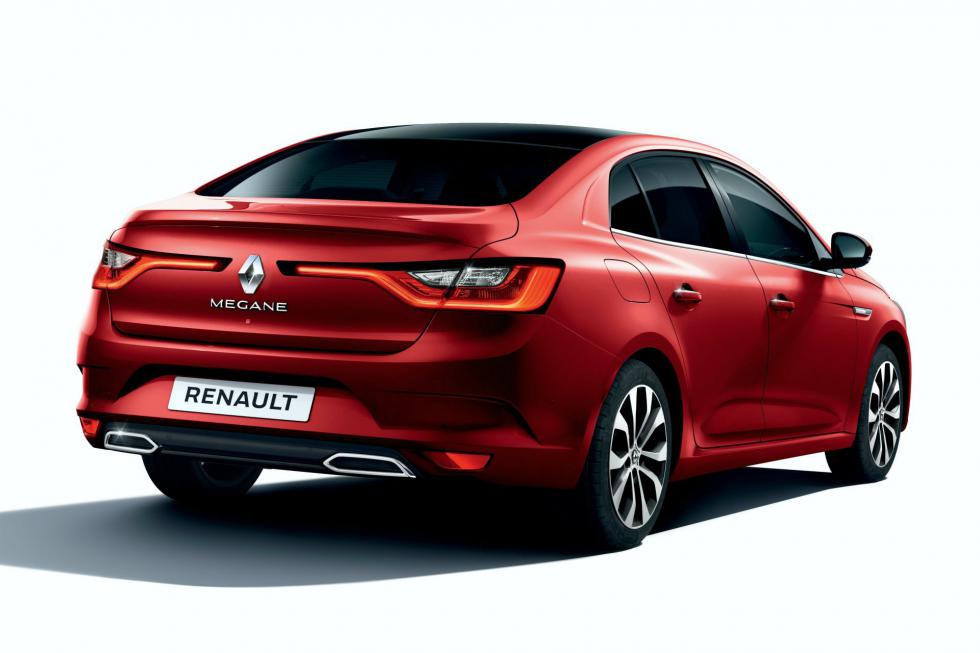 Ανανεωμένο Renault Megane σεντάν