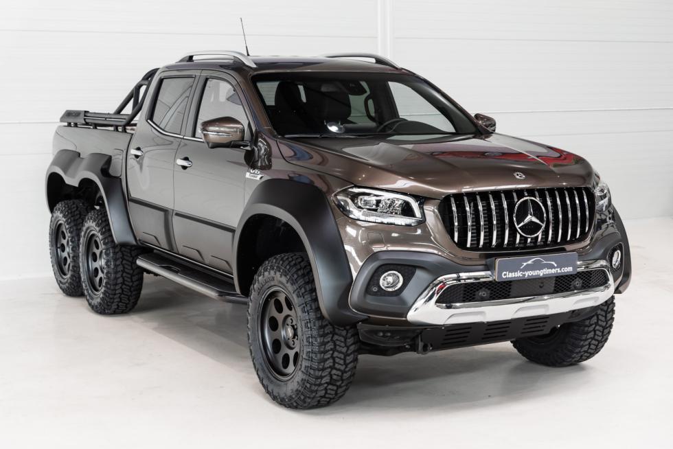 Η θηριώδης Mercedes X-Class με τους 6 τροχούς