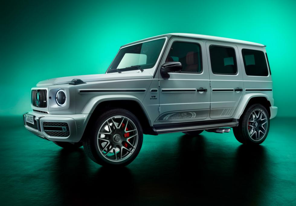 Εορταστική Mercedes G 63 για τα 55 χρόνια AMG