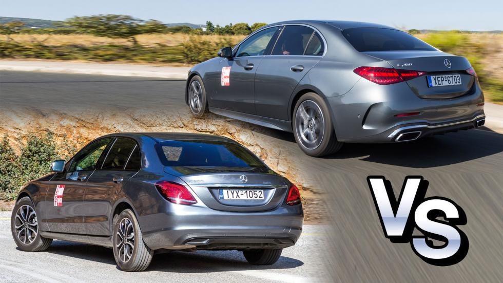 Old vs New: Η νέα Mercedes C-Class πήγε πολλά βήματα μπροστά 