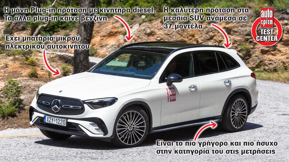 Πως τα πήγε η Mercedes GLC στο Test Center του AutoΤρίτη;