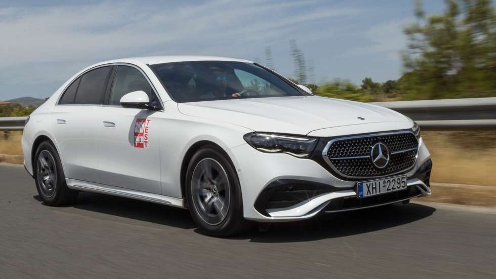 Κυρίαρχο χαρακτηριστικό στην Mercedes E 220 d εξακολουθεί να είναι η εξαιρετική ποιότητα κύλισης, όπως και η καλή ηχομόνωση.
