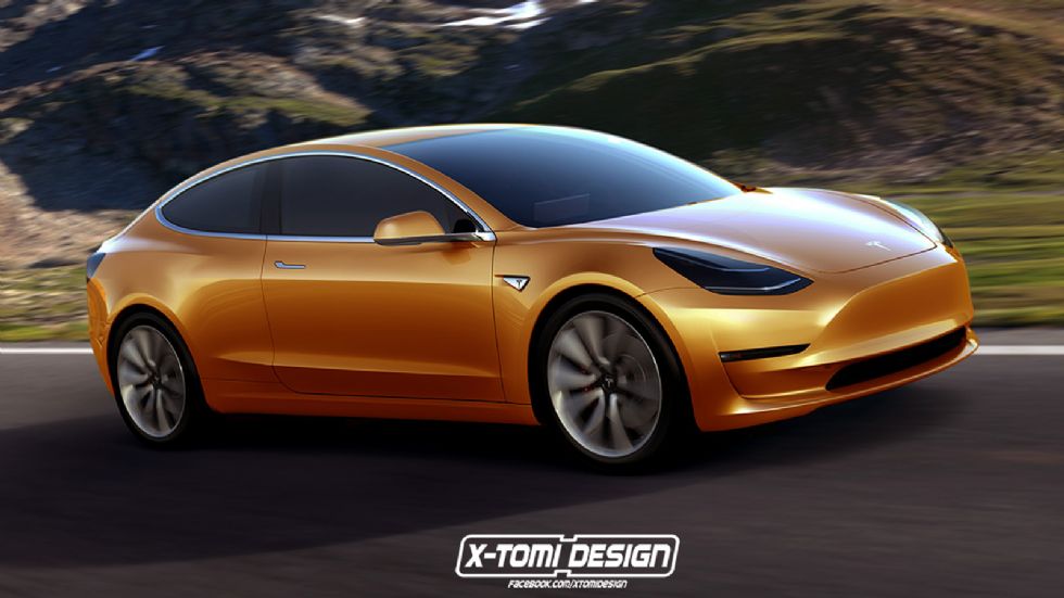 Θέλοντας να ικανοποιήσουν και το πιο νεανικό κοινό, οι σχεδιαστές της X-Tomi Design ετοίμασαν για εμάς μια ψηφιακά επεξεργασμένη εικόνα του Tesla Model 3 Cοupe.