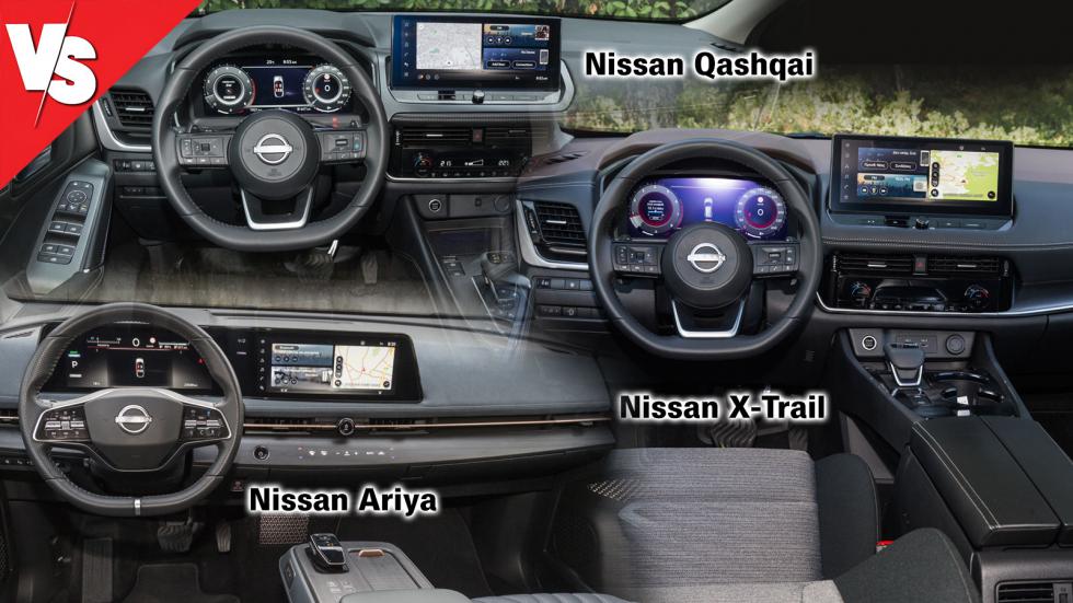 Ποιο Nissan στα ίδια λεφτά; Ηλεκτρικό Ariya, υβριδικό Qashqai ή το μεγαλύτερο ήπια υβριδικό X-Trail;
