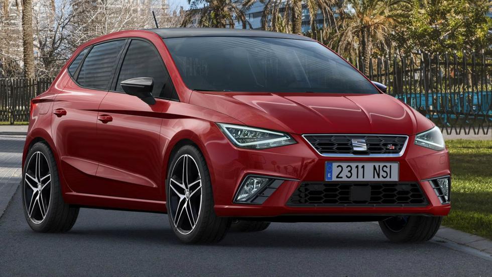 Το νέο SEAT Ibiza έχει εν πολλοίς σχεδιαστικές επιρροές από τα μεγαλύτερα «αδέλφια» του, Leon και Ateca.