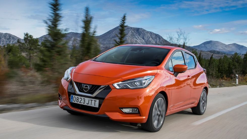 Βλέπετε το τρέχον Nissan Micra.