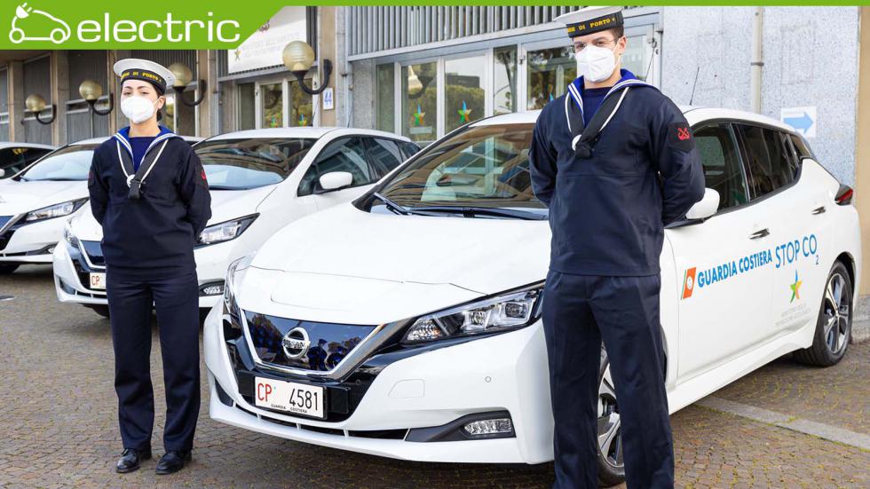 Πενήντα Nissan LEAF στο Λιμενικό Σώμα της Ιταλίας