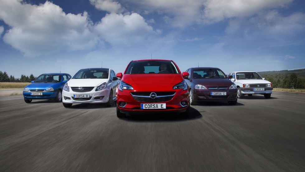 Το 2019 θα προστεθεί άλλο ένα αυτοκίνητο στη φωτογραφία, καθώς το Opel Corsa θα περάσει στην έκτη του γενιά.