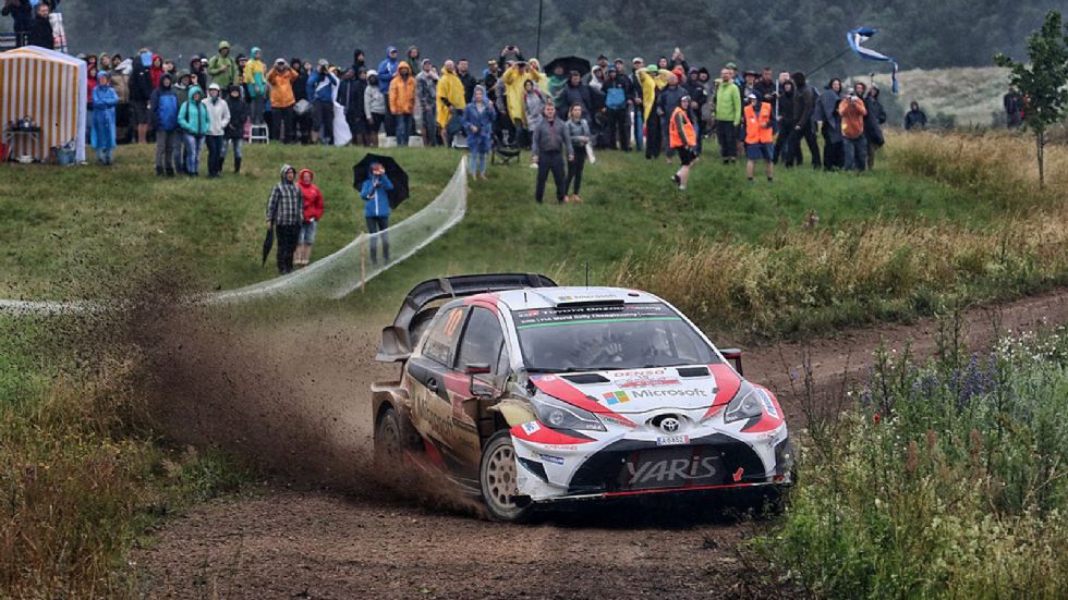 Στην τρίτη θέση χθες το Toyota Yaris του Jari-Matti Latvala.