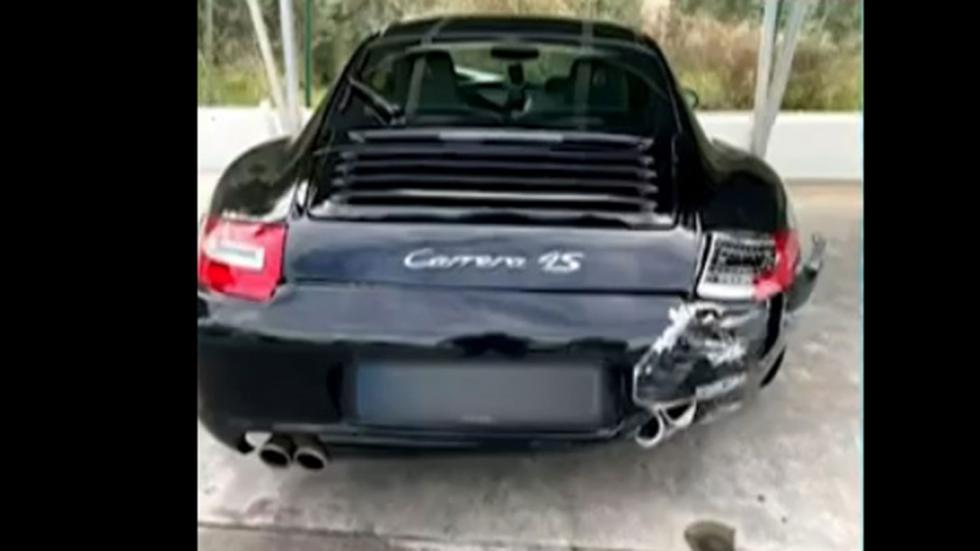 Video: Η Porsche Carrera 4S του Κούγια μετά το ατύχημα
