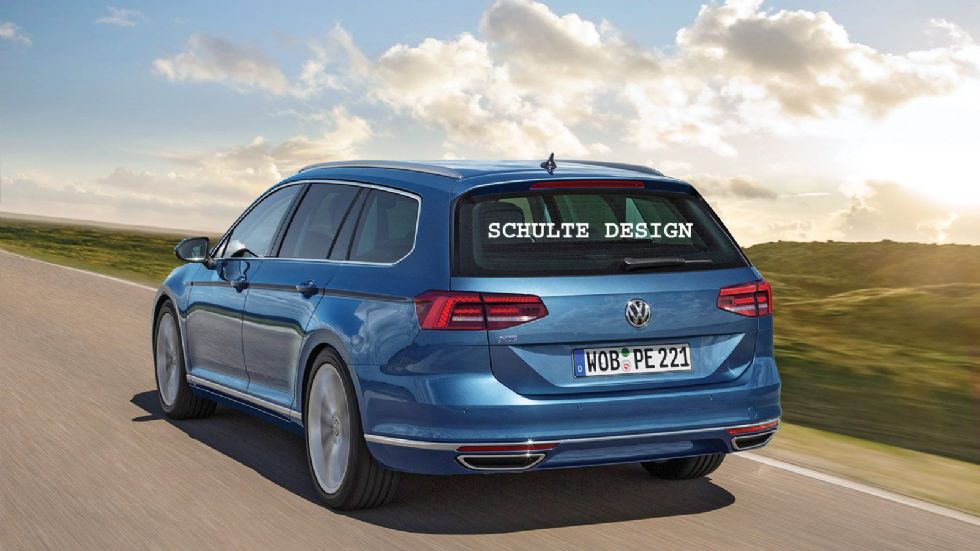 Οι σχεδιαστικές αλλαγές του ανανεωμένου VW Passat θα αφορούν όλη τη γκάμα του μοντέλου, όπως φυσικά και την στέισον βάγκον Variant έκδοση, ηλεκτρονικά επεξεργασμένη κατασκοπευτική εικόνα της οποίας εξ