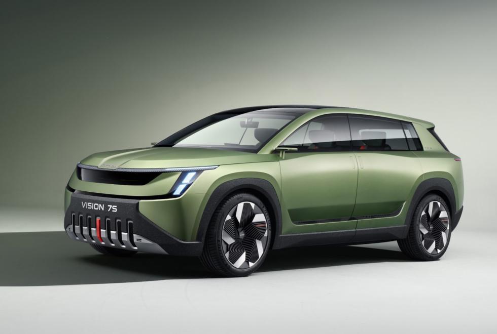 Νέο Skoda Vision 7S Concept: Έρχεται το 2026 με 600 χλμ. αυτονομία 