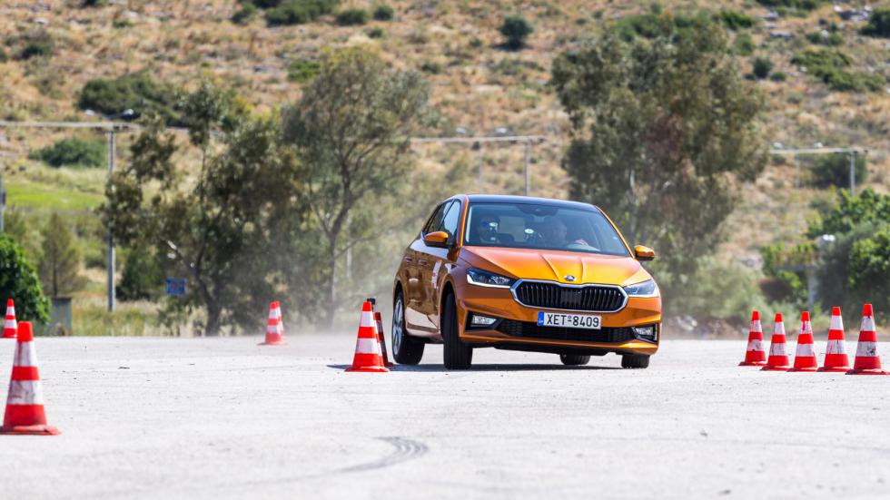 Elk Test: To νέο Skoda Fabia στη δοκιμή αποφυγής κινδύνου