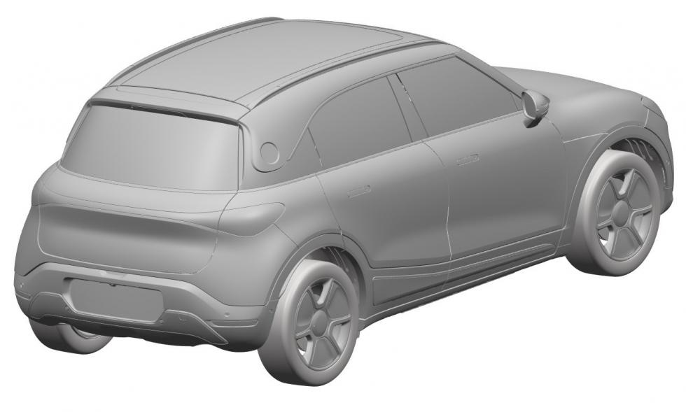 Αυτό είναι το μοντέλο παραγωγής του SUV της smart 