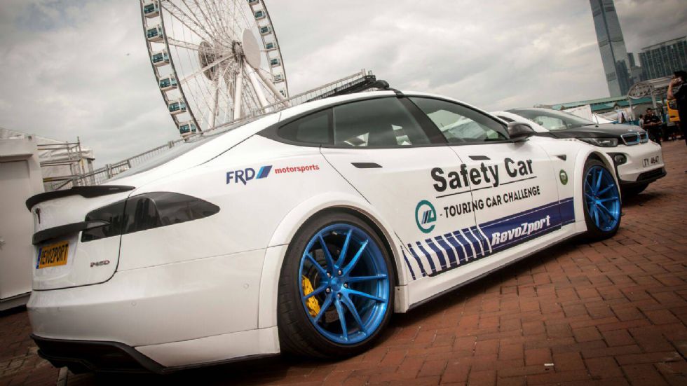 Tesla Model S Safety Car