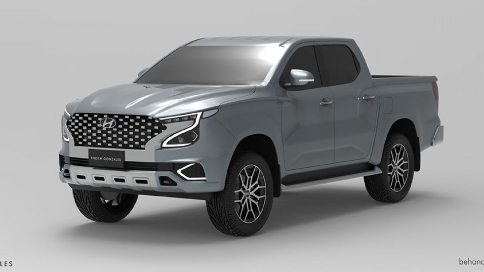 H ψηφιακή πρόταση του Εnoch Gabriel Gonzales για το pick-up της Hyundai.