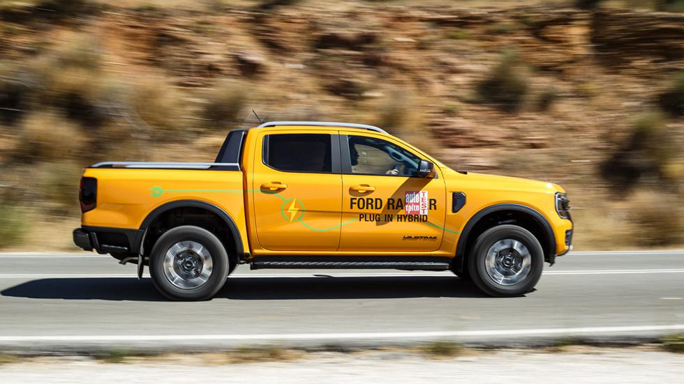 Πρώτη δοκιμή Ford Ranger PHEV: Οικονομία, εργασία και χαρά