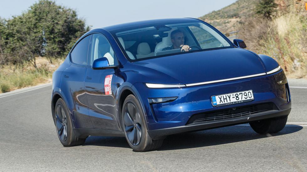 Πρώτη Δοκιμή: Tesla Model Y Juniper RWD Long Range 340 PS