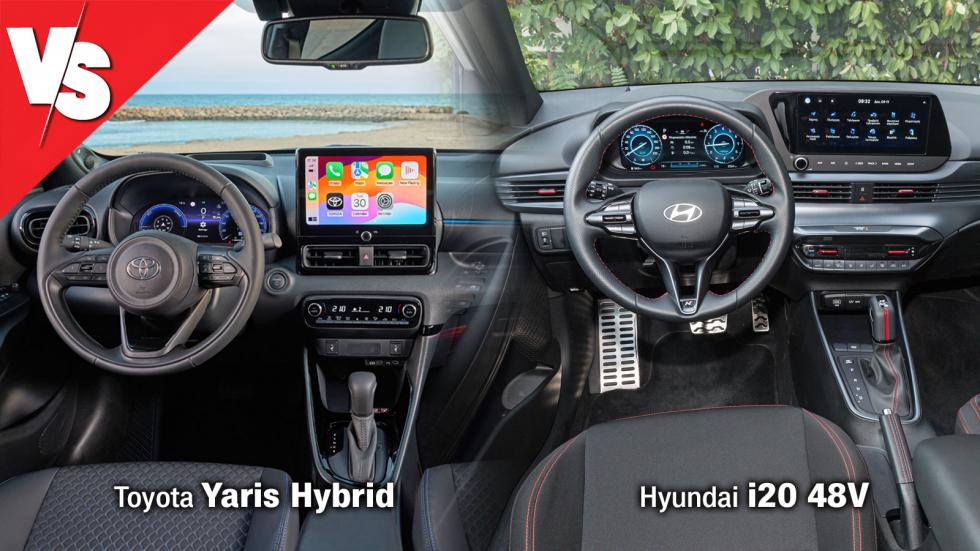 Toyota Yaris Hybrid 116 PS Vs Hyundai i20 100 PS: Δυνατή μάχη