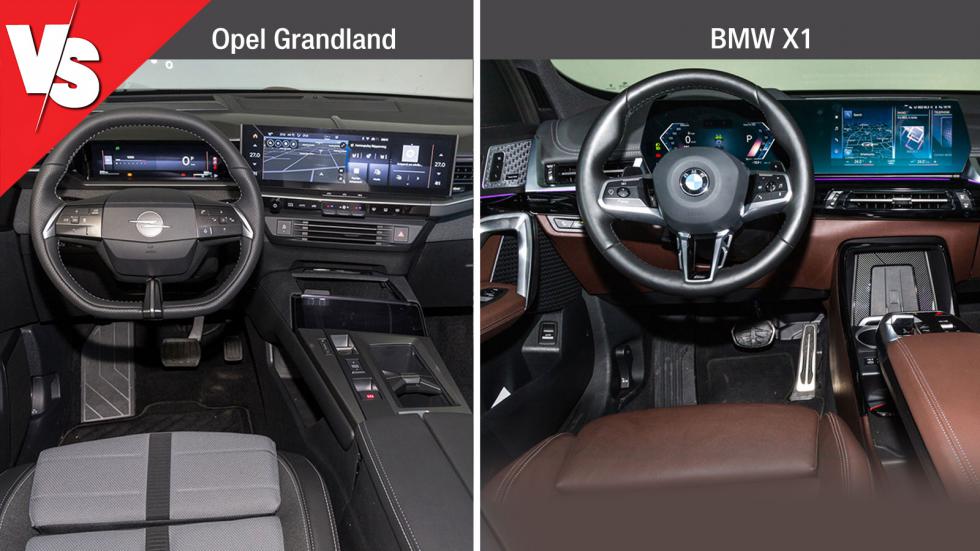 Opel Grandland και BMW X1
