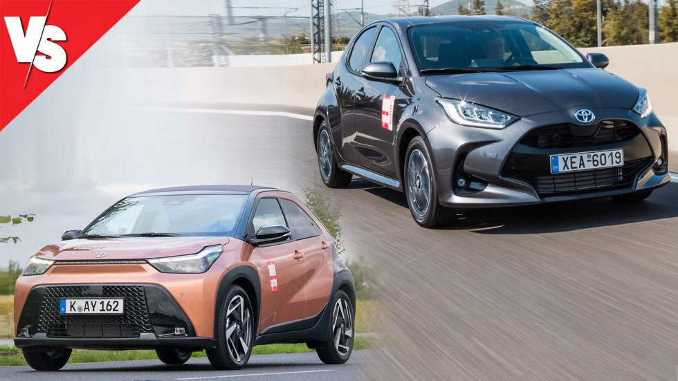 Toyota Aygo X ή Yaris με 2.000 ευρώ διαφορά; Τι να πάρω; Toyota Aygo X ή Yaris με 2.000 ευρώ διαφορά; Τι να πάρω;