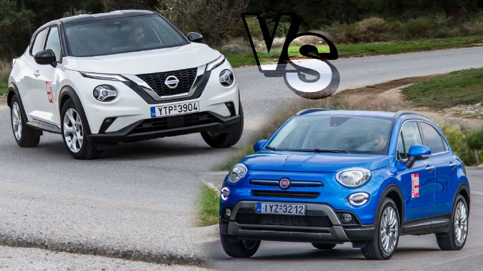 Fiat 500X Vs Nissan Juke 