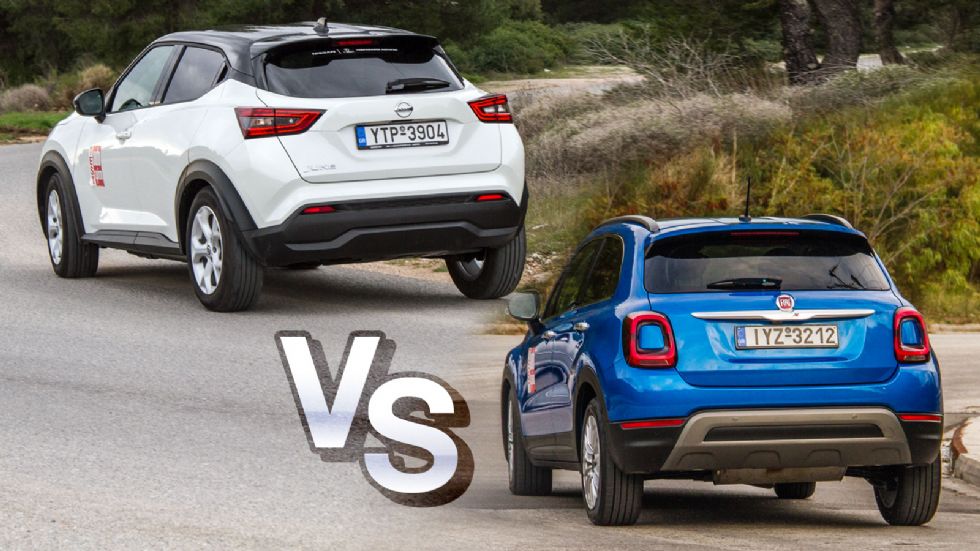 Fiat 500X Vs Nissan Juke 