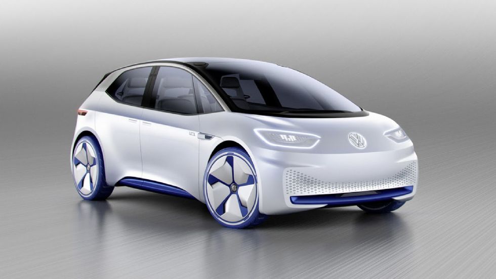 Η Volkswagen παρουσιάζει το νέο ηλεκτρικό πρωτότυπο I.D., το οποίο αποτελεί τον προπομπό του μοντέλου παραγωγής που προγραμματίζεται για το 2020.