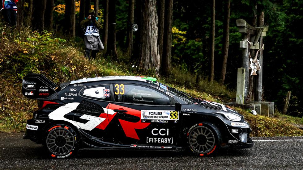 WRC Rally Ιαπωνίας 2025: Νίκη για Ogier - 1-2-3 στο podium για την Toyota