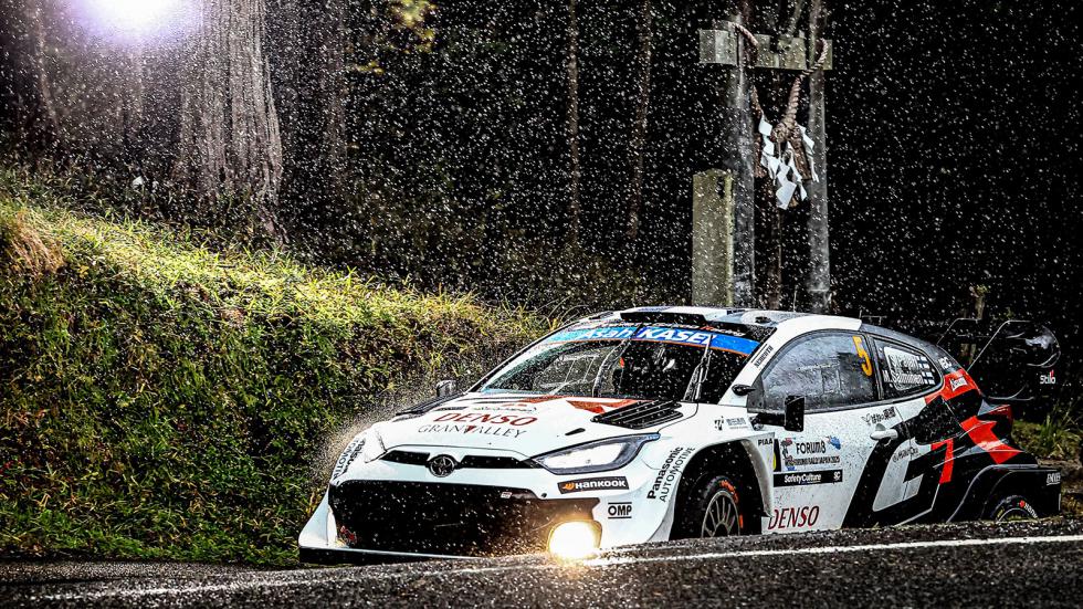 WRC Rally Ιαπωνίας 2025: Νίκη για Ogier - 1-2-3 στο podium για την Toyota