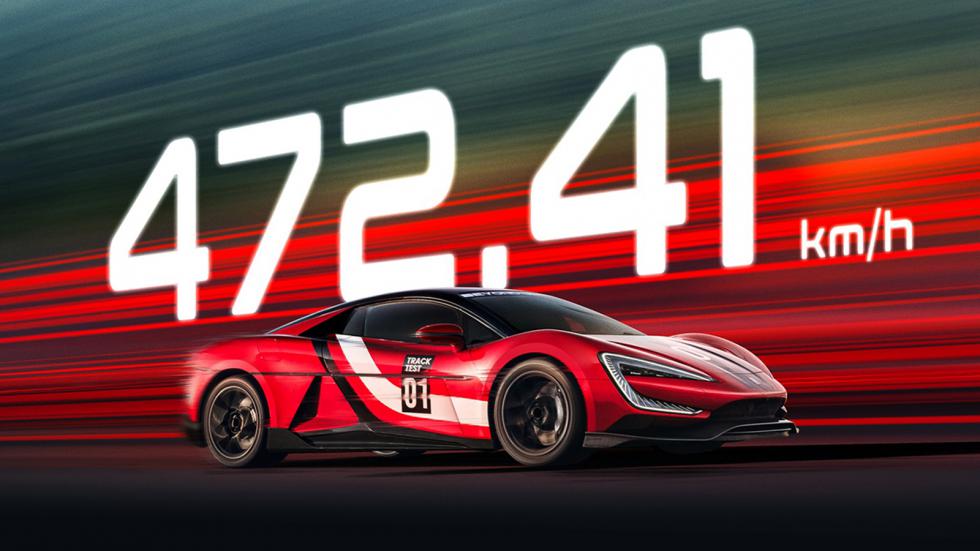 To κινέζικο supercar που πέτυχε παγκόσμιο ρεκόρ τελικής ταχύτητας