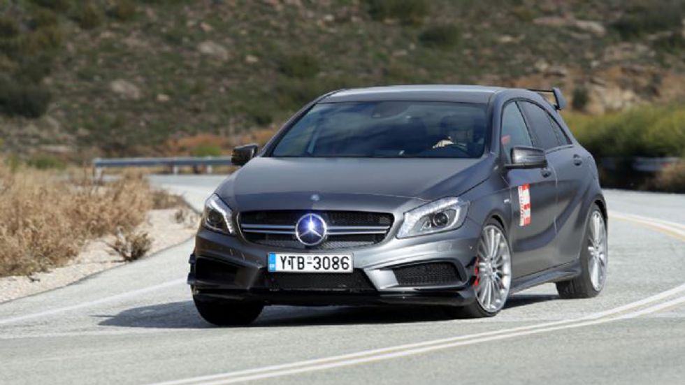 Η Mercedes A45 AMG είναι το μοντέλο που εσείς φέρατε στην πρώτη θέση των πιο γκαζιάρικων δοκιμών μας.