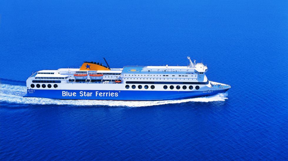 Ζήστε την εμπειρία Blue Star Ferries …  