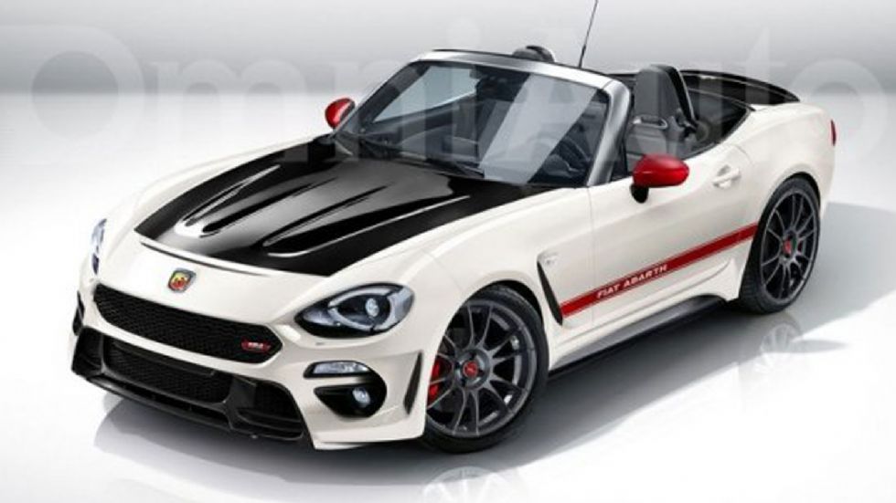 H Fiat ετοιμάζει έκδοση Abarth για το νέο 124 Spider.