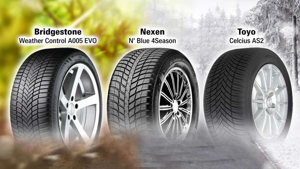 Τρία all season λάστιχα από 85 ευρώ: Bridgestone, Nexen και Toyo
