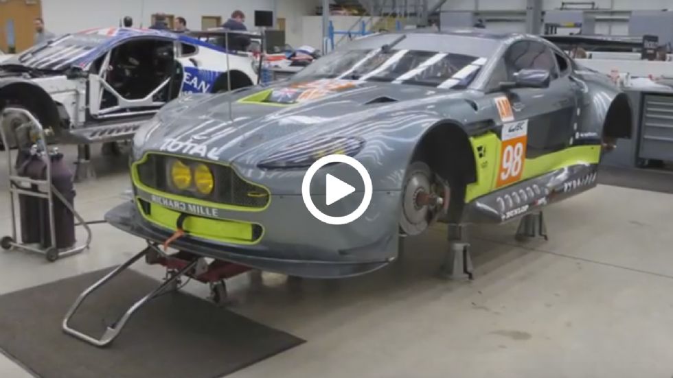 Aston Martin Vantage GTE (video)