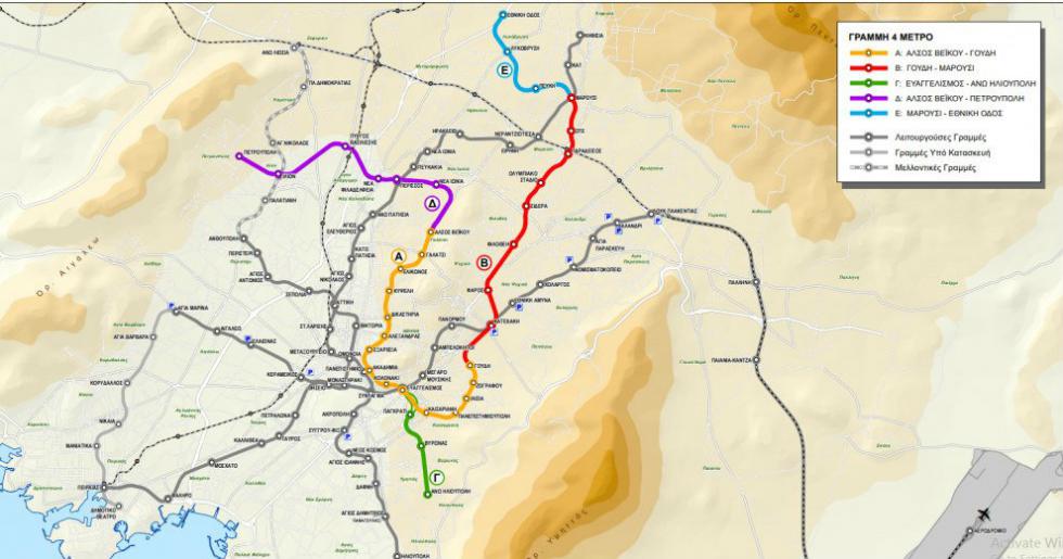 Αυτοί θα είναι οι νέοι σταθμοί του Μετρό στην Αθήνα