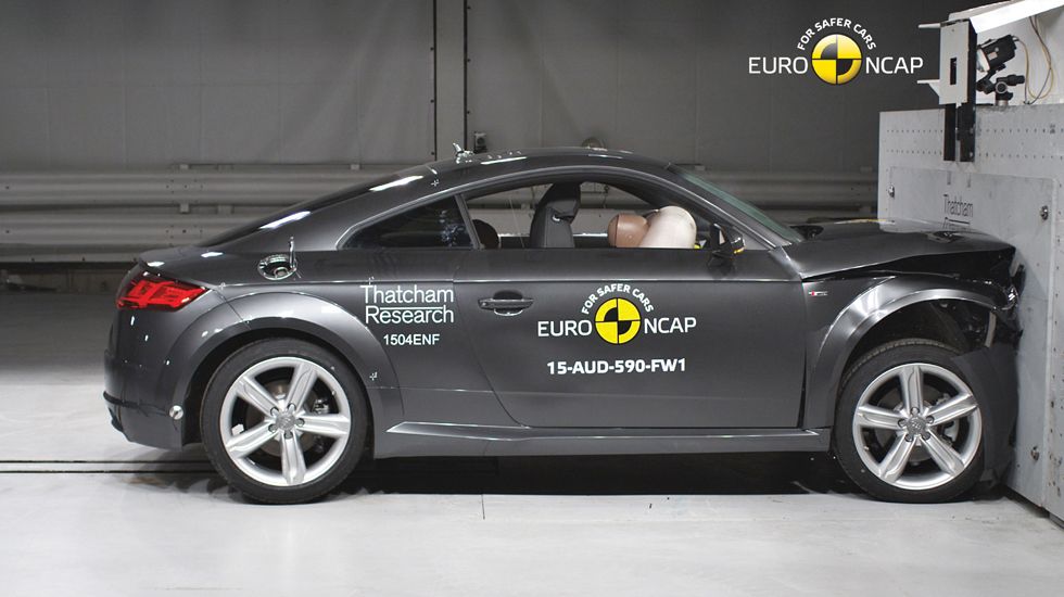 Το νέο Audi TT πήρε 4 αστέρια στα φετινά crash test. Μήπως αν έκανε πέρυσι τη δοκιμή θα έπαιρνε 5 αστέρια; 