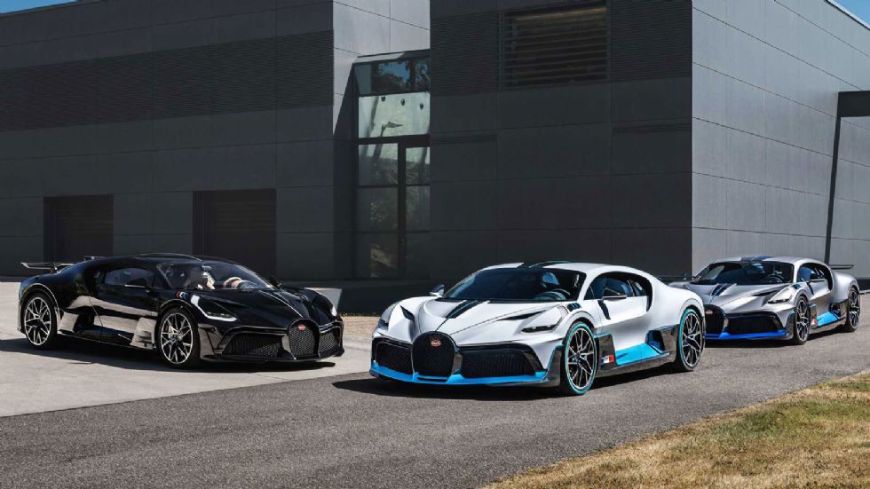 Έτοιμες προς παράδοση οι πρώτες Bugatti των 5 εκατομμυρίων