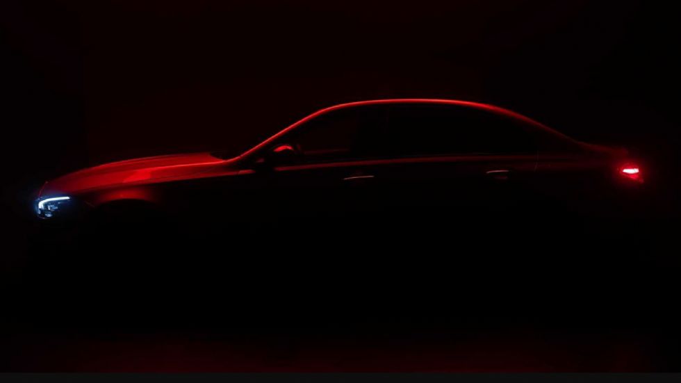 H teaser εικόνα που δημοσίευσε η Mercedes.