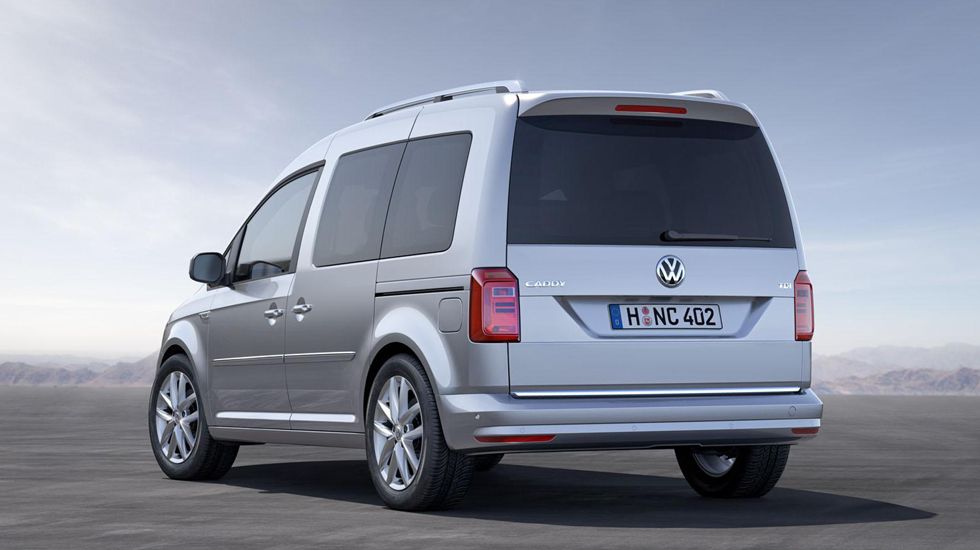 Οι επιβατικές εκδόσεις του νέου VW Caddy θα μπορούν να μεταφέρουν έως και 7 επιβάτες.